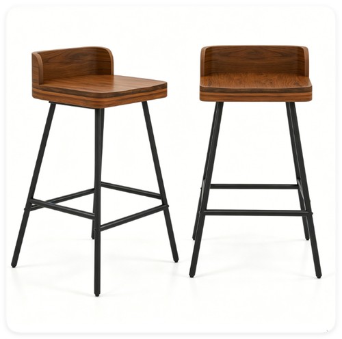 Set walnut wooden - set, of