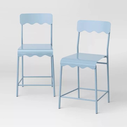 Set wavy metal - 24",