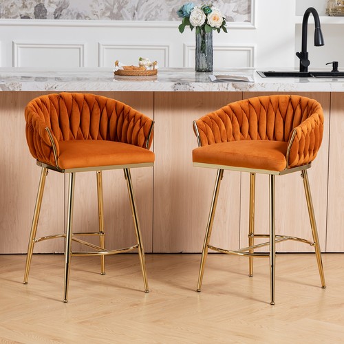 Modern velvet counter - modern, 26"