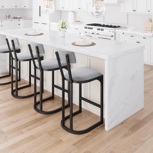 Set bar stools counter - of,